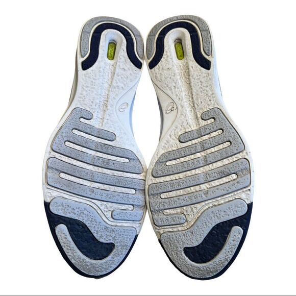 Asics FuzeX Rush Mens Running Trainers 10.5 Navy Blue T718N MSRP $139 - Picture 4 of 7